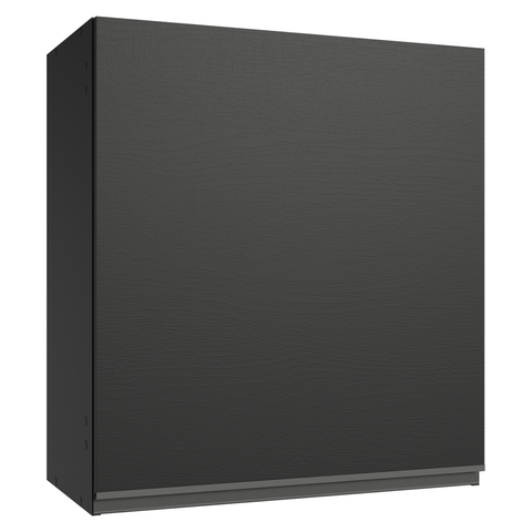 Armário Aéreo 60 cm 1 Porta Preto Nice Madesa