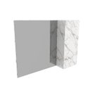 Ver imagem 7 de Kit Banheiro Com 2 Gabinetes 1 Espelheira e Cuba Inclusa Cor: Mármore Branco