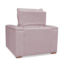 Ver imagem 6 de Poltrona do Papai Confortável Retrátil Reclinável Suede Srj:rosê