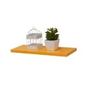 Ver imagem 2 de Prateleira 30 x 10cm Amarela Suporte Invisível