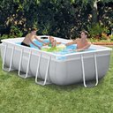 Ver imagem 2 de Piscina Retangular Estrutural 3.539 Litros com Bomba Filtrante 220v e Escada Intex