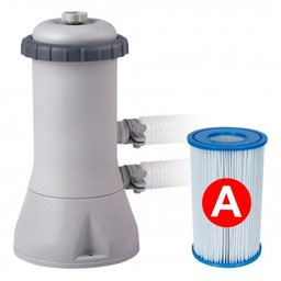 Piscina Retangular Estrutural 3.539 Litros com Bomba Filtrante 220v e Escada Intex - 3