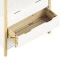 Ver imagem 4 de Cômoda Infantil Montessori Madeira com Arara 3 Gavetas Amira Idimex