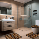 Ver imagem 1 de Jogo de Banheiro Rayza - Kilim Vitral 1