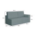 Ver imagem 5 de Sofá Cama À Vácuo 2 Lugares Linha Modular Flip Magic