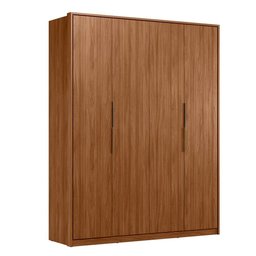 Guarda Roupa Casal Attore 4 Portas Nogueira - Demartêz - 1