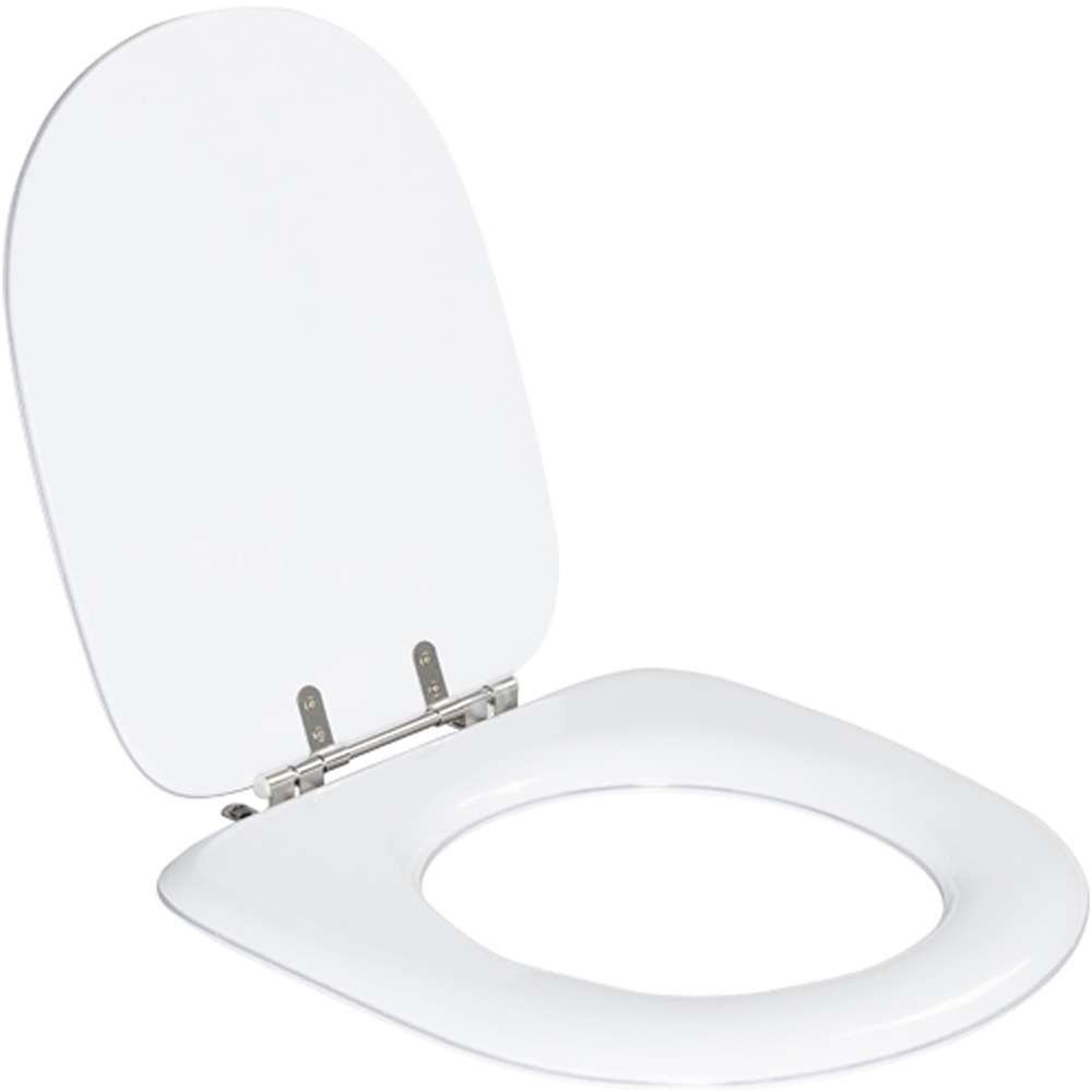 Assento Sanitário Almofadado Greca Branco para Vaso Belize - 2