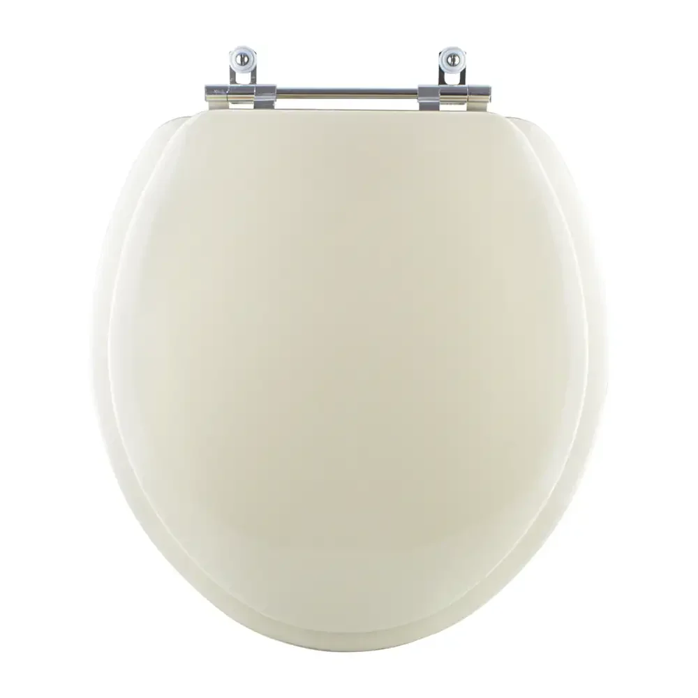 Assento Sanitário Almofadado Fiore Bege Claro (Biscuit)para Vaso Incepa - 1