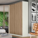 Ver mais imagens de Guarda-roupa Modulado 158,5cm 2 Portas de Correr Seletto Henn - Areia/jequitibá