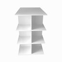 Ver imagem 5 de Balcão Central com Nichos para Loja Comércio Modular Academias Lojas Branco