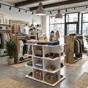 Ver imagem 1 de Balcão Central com Nichos para Loja Comércio Modular Academias Lojas Branco