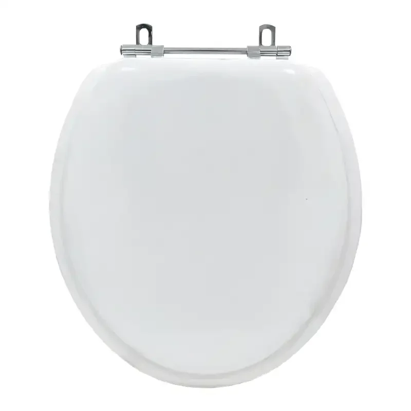 Assento Sanitário Almofadado Contemporary Branco para Vaso Hervy - 1