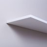 Kit 3 Prateleiras U 60 x 15cm Branca Suporte Invisível - 5