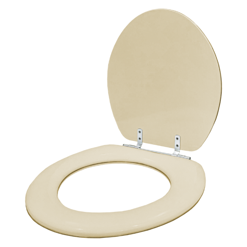 Assento Sanitário Almofadado Colonial Marfim (Bege Claro) para Vaso Hervy - 2