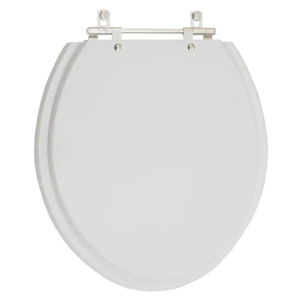 Assento Sanitário Alamo Cinza Claro para vaso Santa Clara - 5