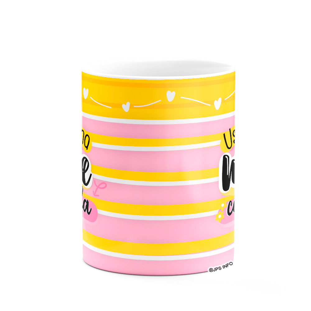 Caneca Mães - Uso de Uma Mãe Cansada - Branca - 3