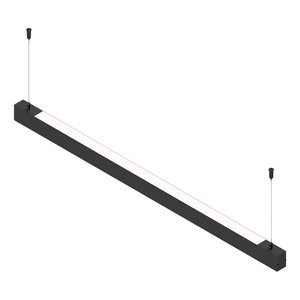 Luminária Pendente Perfil 35mm Luz Indireta 1,5 Metros 70w - Branco - 3000k