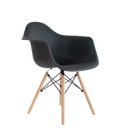 Ver imagem 5 de Kit 2 Poltronas Decorativas Charles Eames Eiffel 132pp Preta Daw