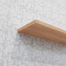 Prateleira 100 x 20cm Carvalho Suporte Invisível - 5