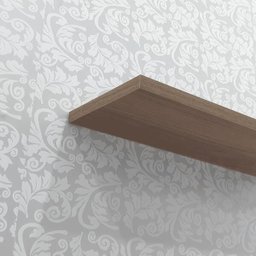 Prateleira 100 x 20cm Nogal Suporte Invisível - 5