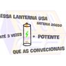 Lanterna Mergulho Profissional T6 2 Baterias 26550 Super - 3