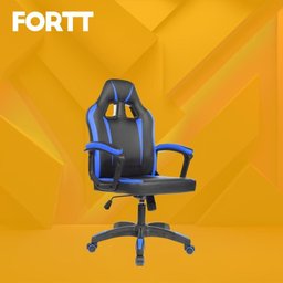Cadeira Gamer Fortt Lípsia Azul - Cgf002-a - 5