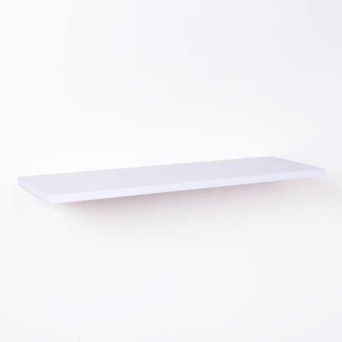Prateleira 50 x 10cm Branca Suporte Invisível