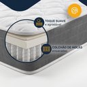 Ver mais imagens de Cama Box Casal com Colchão de Molas Ensacadas Classic Maxx 138x188x59cm