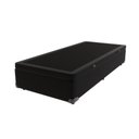 Ver imagem 1 de Base Box com Baú Solteiro Bege de Madeira 88cm Kazamix Preto
