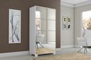 Ver imagem 1 de Sapateira 4 Portas com Espelho para 24 Pares 156cm X 66cm Pequim - Rede Móveis