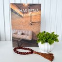 Ver imagem 4 de Decoração livro fake + vaso cachepot branco + enfeite colar