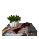 Ver imagem 1 de Decoração livro fake + vaso cachepot branco + enfeite colar