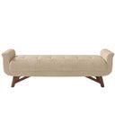 Ver imagem 7 de Cabeceira Cama Box Queen 160cm Pisa e Recamier Neville P02 Bouclé Bege - Mpozenato
