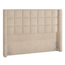 Ver imagem 3 de Cabeceira Cama Box Queen 160cm Pisa e Recamier Neville P02 Bouclé Bege - Mpozenato