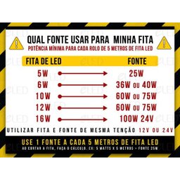 Fita LED Profissional 12W/M IP20 4000K 12V 950lm/m - 5M - OSRAM - 4 Fita LED Profissional 12W/M IP20 4000K 12V 950lm/m - 5M - OSRAM - 4