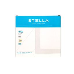 Painel LED de Embutir 18W 3000K Stella STH9953Q/30 - 2