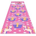 Ver imagem 1 de Tapete Amarelinha Infantil Ilustrado Criança Lona Titulos Amarelinha Cupcake