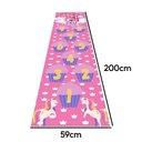 Ver imagem 5 de Tapete Amarelinha Infantil Ilustrado Criança Lona Titulos Amarelinha Cupcake