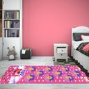 Ver imagem 4 de Tapete Amarelinha Infantil Ilustrado Criança Lona Titulos Amarelinha Cupcake