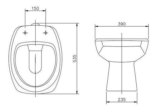 Tampa de Vaso Almofadado Thema Branco para Vaso Incepa - 3