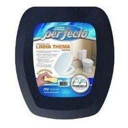 Assento Almofadado Thema - Incepa Preto Metasul - 1
