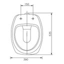 Ver imagem 4 de Assento Almofadado Thema - Incepa Preto Metasul