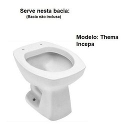Assento Almofadado Thema - Incepa Preto Metasul - 3