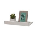 Ver imagem 1 de Prateleira Porta Quadros 30 x 15cm Branca Suporte Invisível