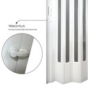 Ver imagem 7 de Porta Sanfonada de PVC Translucido 210cm x 84cm Plastporta Bcf Branco