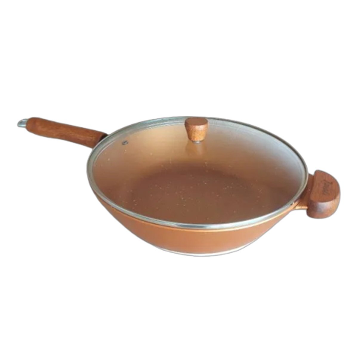 Frigideira Wok Funda Teflon Antiaderente Gold Javali CM 28cm - 1