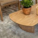 Ver imagem 2 de Mesa de Centro Iolanda Universum Retangular 160 cm Carvalho Amêndoa