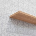 Ver imagem 4 de Prateleira 50 x 20cm Carvalho Suporte Invisível