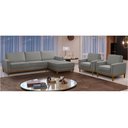 Ver imagem 3 de Kit Sofá 3 Lugares 2,60m com Chaise e 2 Poltronas Living Lavinia Linho Cinza Adonai Estofados