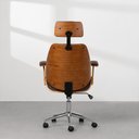 Ver imagem 3 de Cadeira de Escritório Lisboa - Marrom